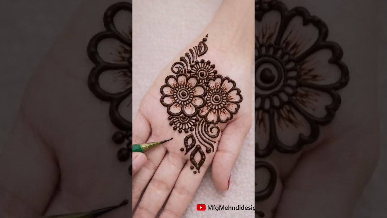 New mehndi designs for Beginners in detail 