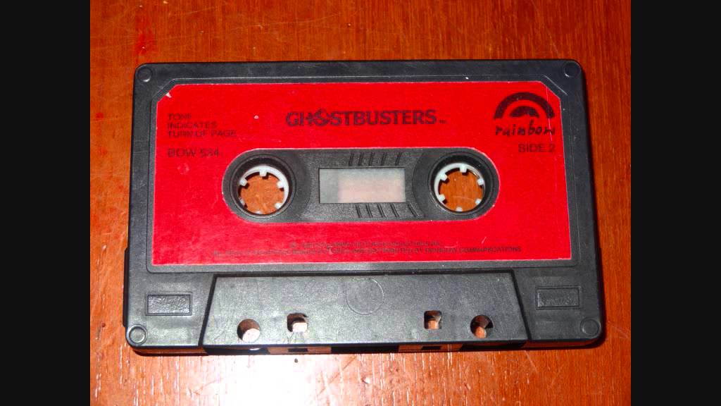 Ghostbusters - 1980's Cassette & Read-Along Book Recording By Rainbow