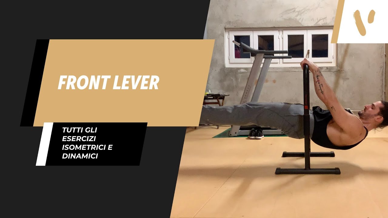 ALLENAMENTO CALISTHENICS: FRONT LEVER