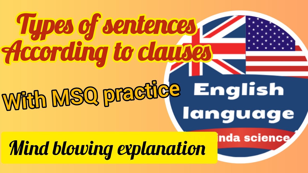Type of clauses, English grammar course by zinda science