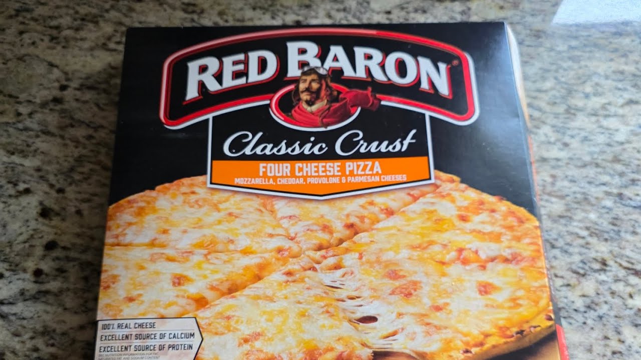 Red Baron Four Cheese Pizza Review #pizza #pizzalover #redbaron