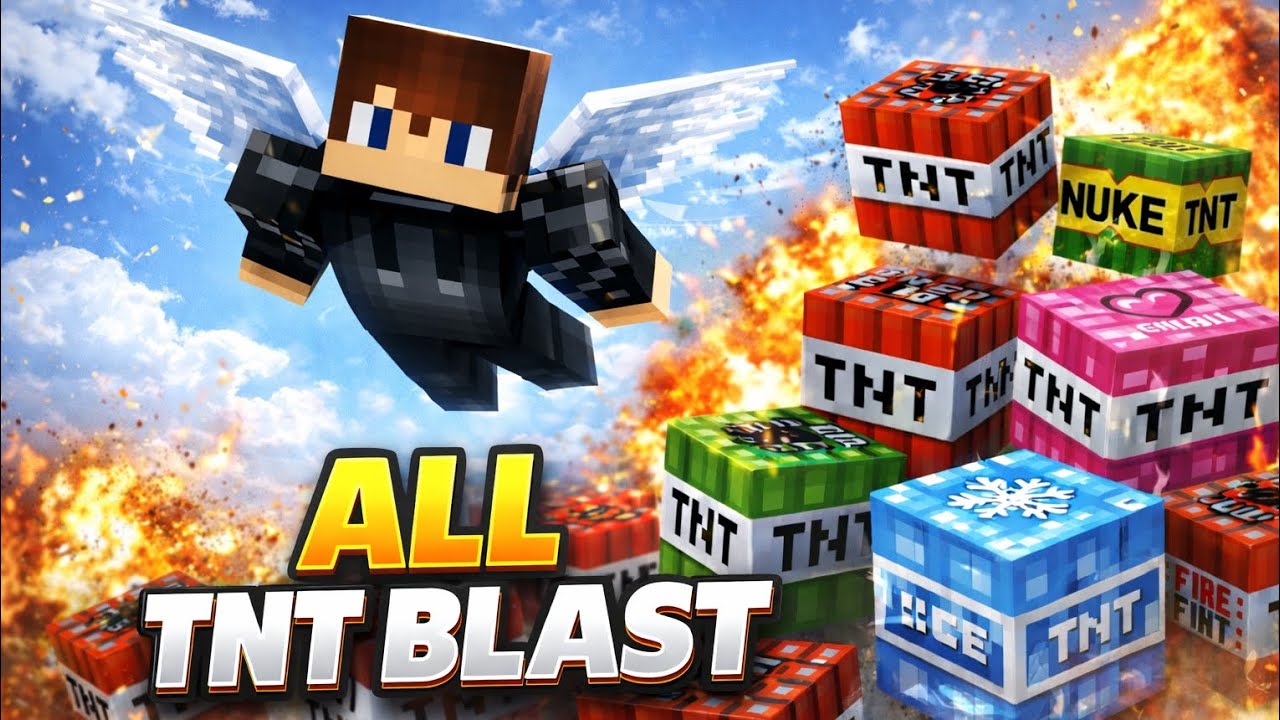 All tnt blasts ✴️💯💯🌐 #mincraft #viral #trending #viralvideo 