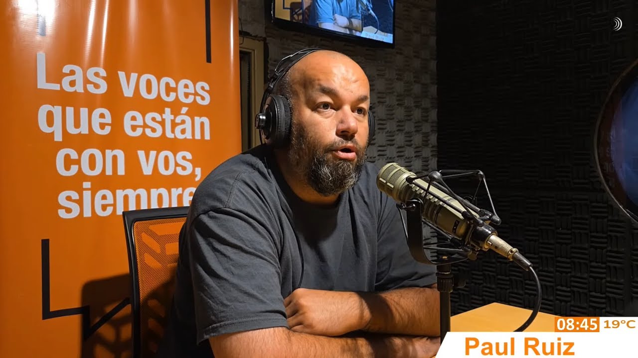 Paul Ruíz, doctor en psicología , en Informativo Sarandí