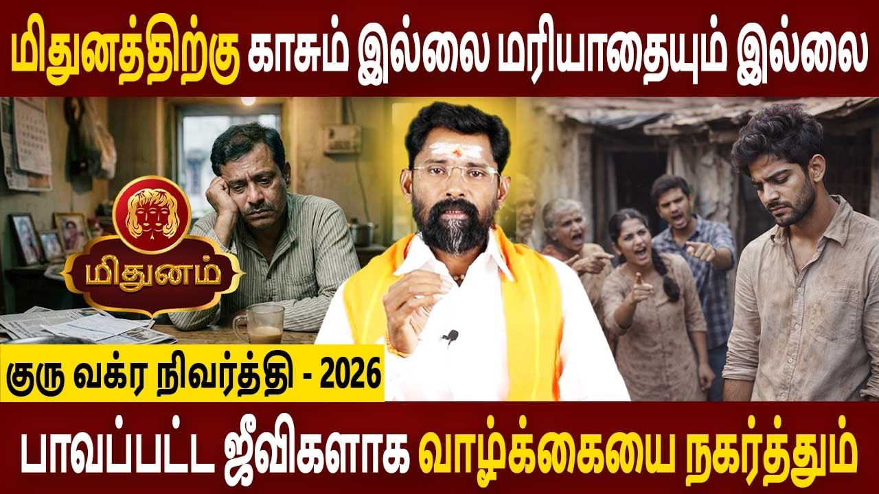 Mithunam | மிதுனம் | Guru Vakra Nivarthi | குரு வக்ர நிவர்த்தி 2026 | Aanmeegam | Amman Jothidam