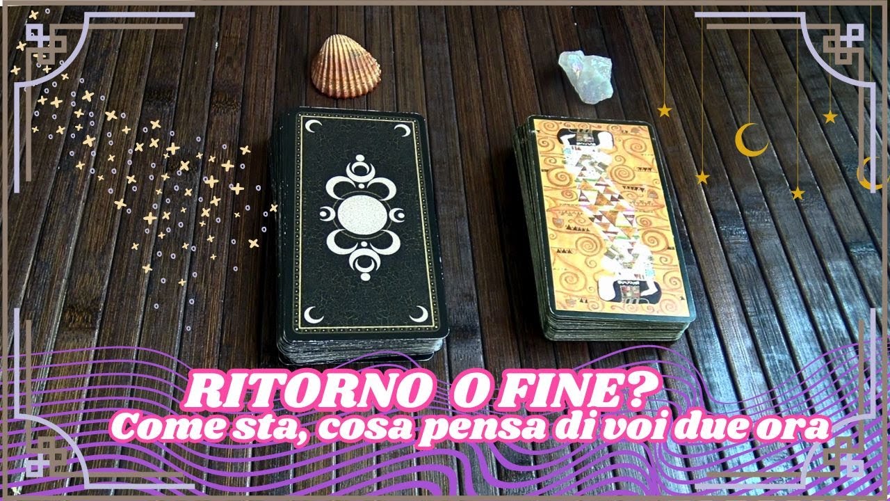 🔴 RITORNO O FINE? 🔴 Come sta, cosa pensa di voi due ora #ritornotarocchi