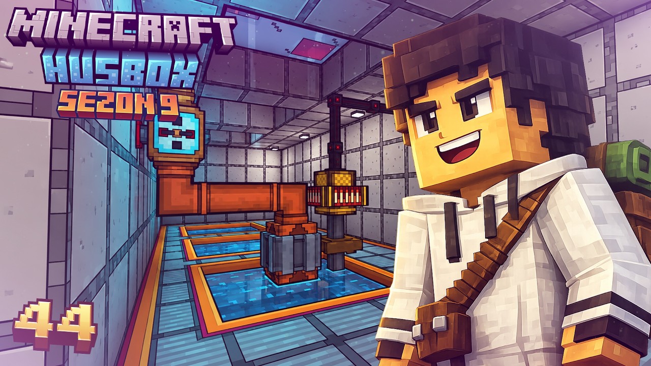 🚰Pompownia działa! Jest WODA! | Minecraft HusBox #44 | S9