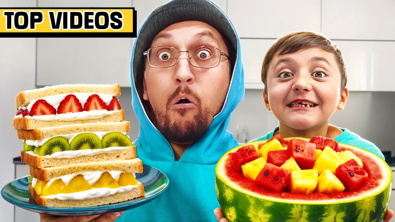 MOST HILARIOUS SNACK EXPERIMENTS EVER!! | FV Family
