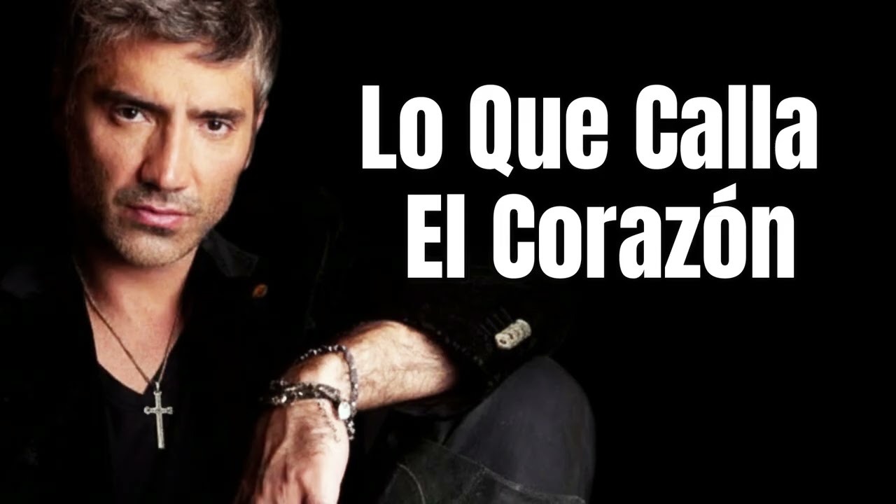 Alejandro Fernández – Lo Que Calla el Corazón | Bolero Romántico 2025