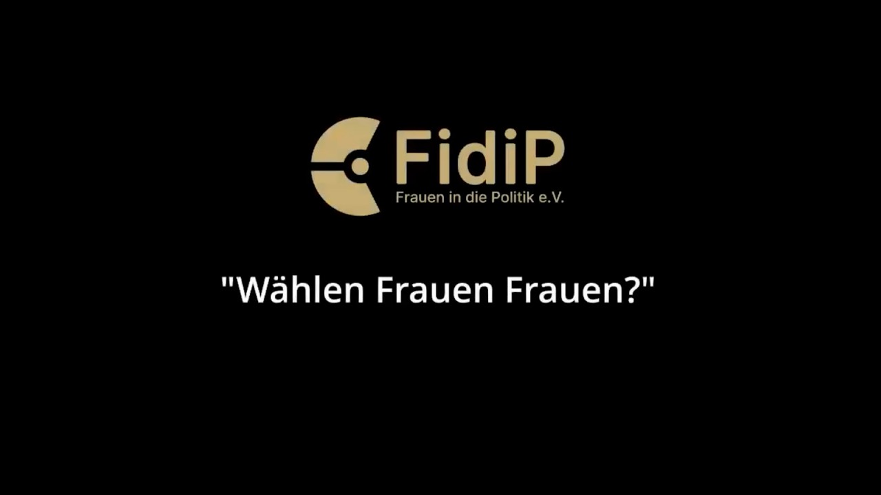 FidiP Lunch & Learn zur Kommunalwahl: Wählen Frauen Frauen?