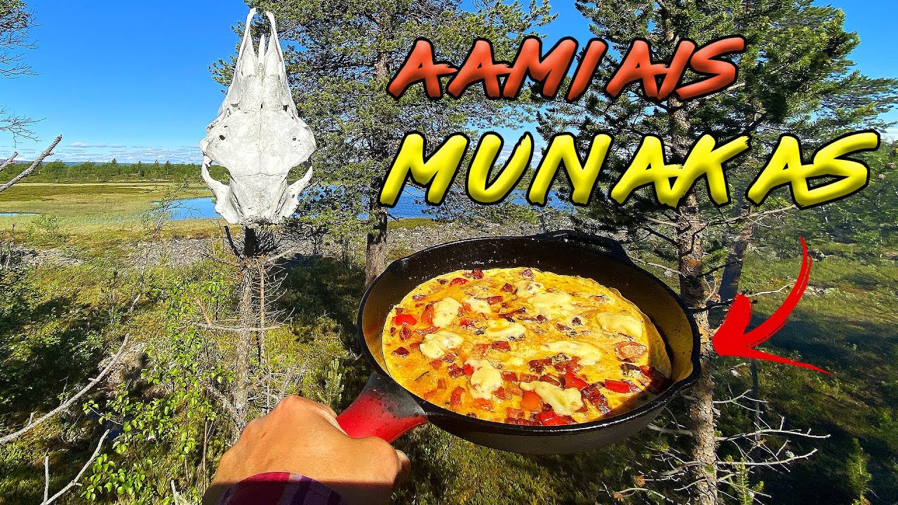 AAMIAISMUNAKAS Nuotiolla! | Retkipäiväkirja ep.6