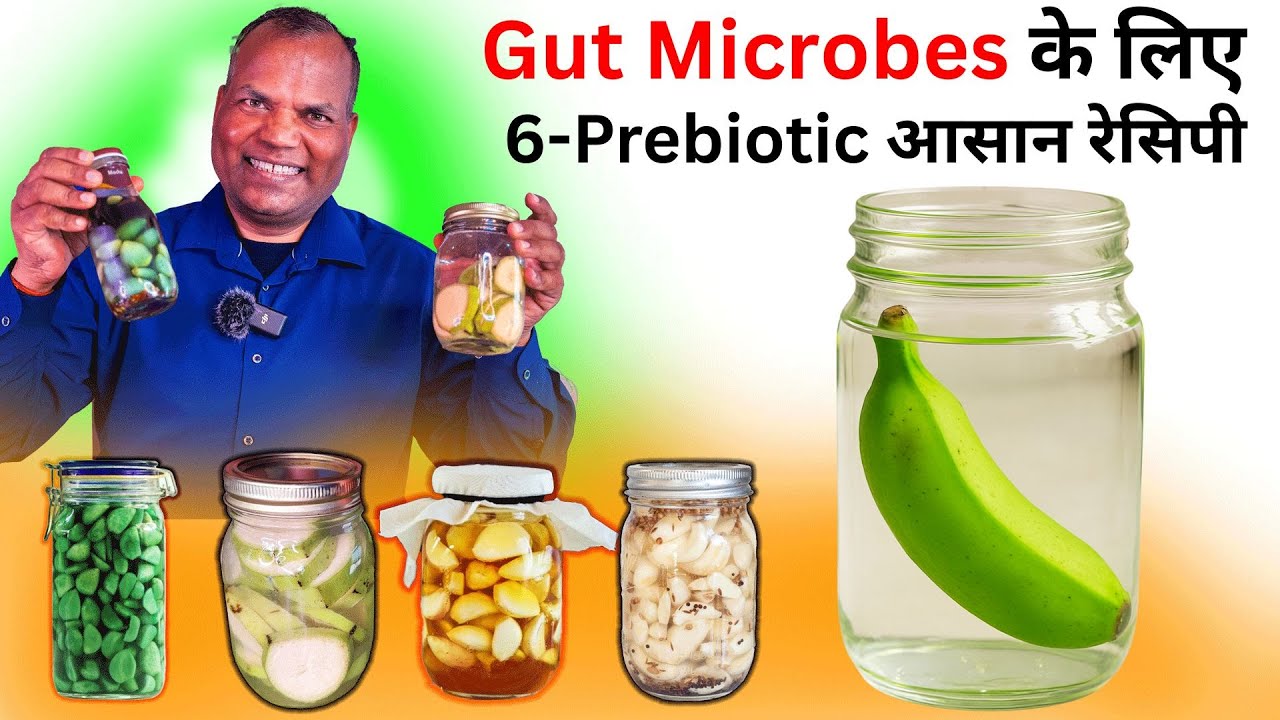 6 GUT-HEALING PREBIOTICS  RECIPES  || A TO Z GUIDE WITH GREEN BANANA & FERMENTED GARLIC