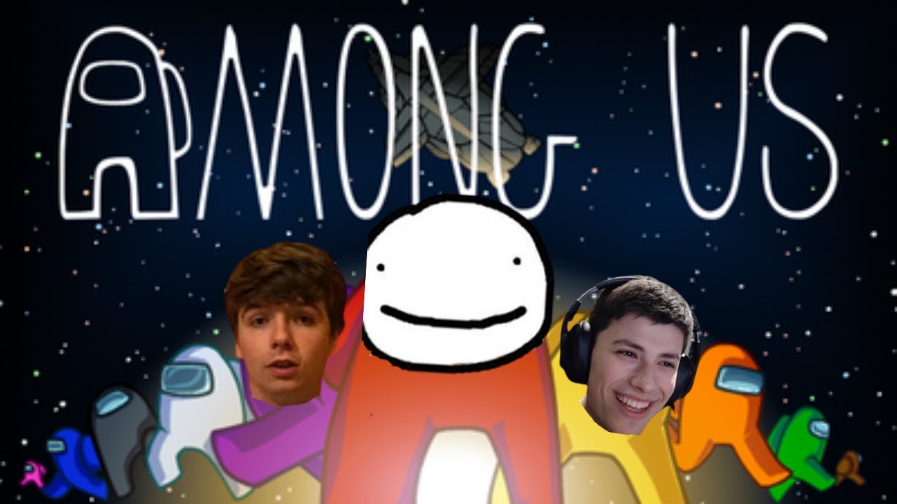 Dream, George, Sapnap, Badboyhalo, Tubbo, Karl, Fundy play AMONG US stream