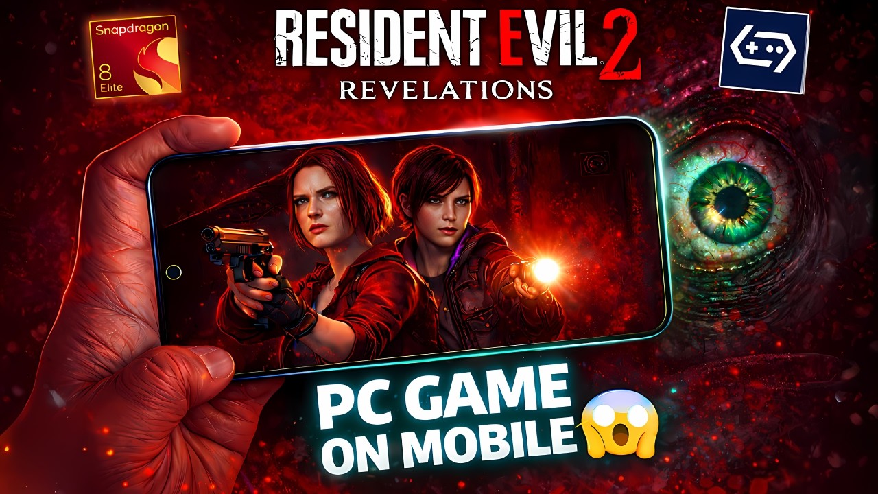 Resident Evil: Revelations 2 on MOBILE 😱 | Snapdragon 8 Elite PC Emulation FPS Test 🔥