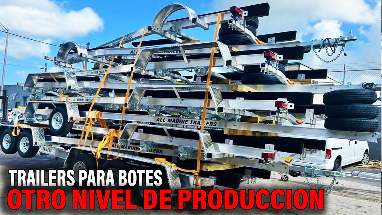 Otro nivel estos muchachos ⚓ trailer de botes en Miami