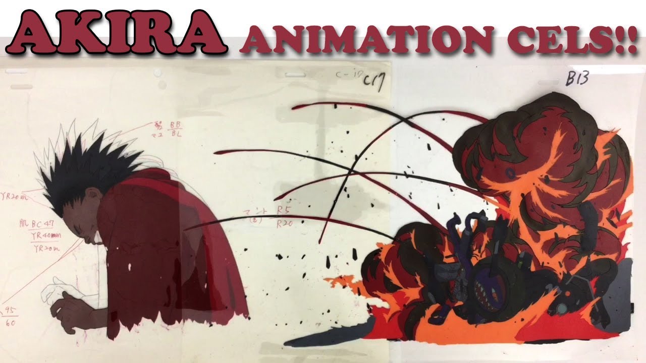 Show and Tell: Akira Animation Cels