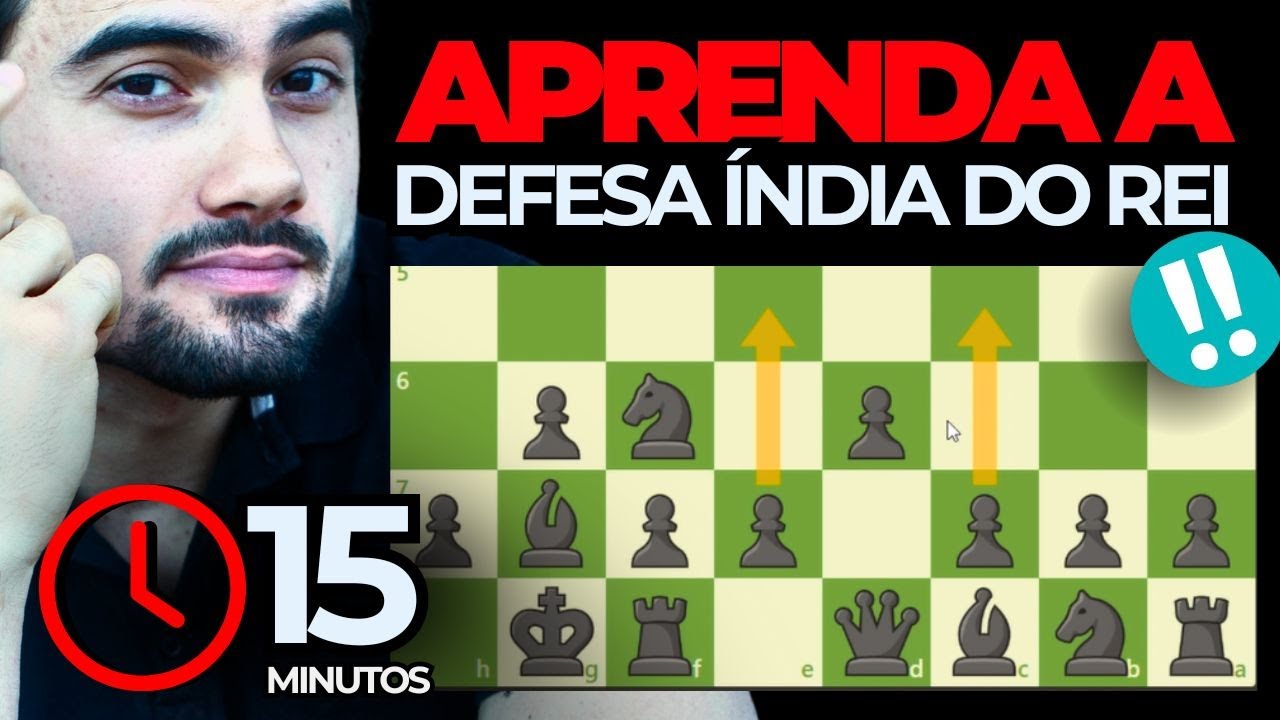 APRENDA a DEFESA ÍNDIA DO REI em 15 minutos!