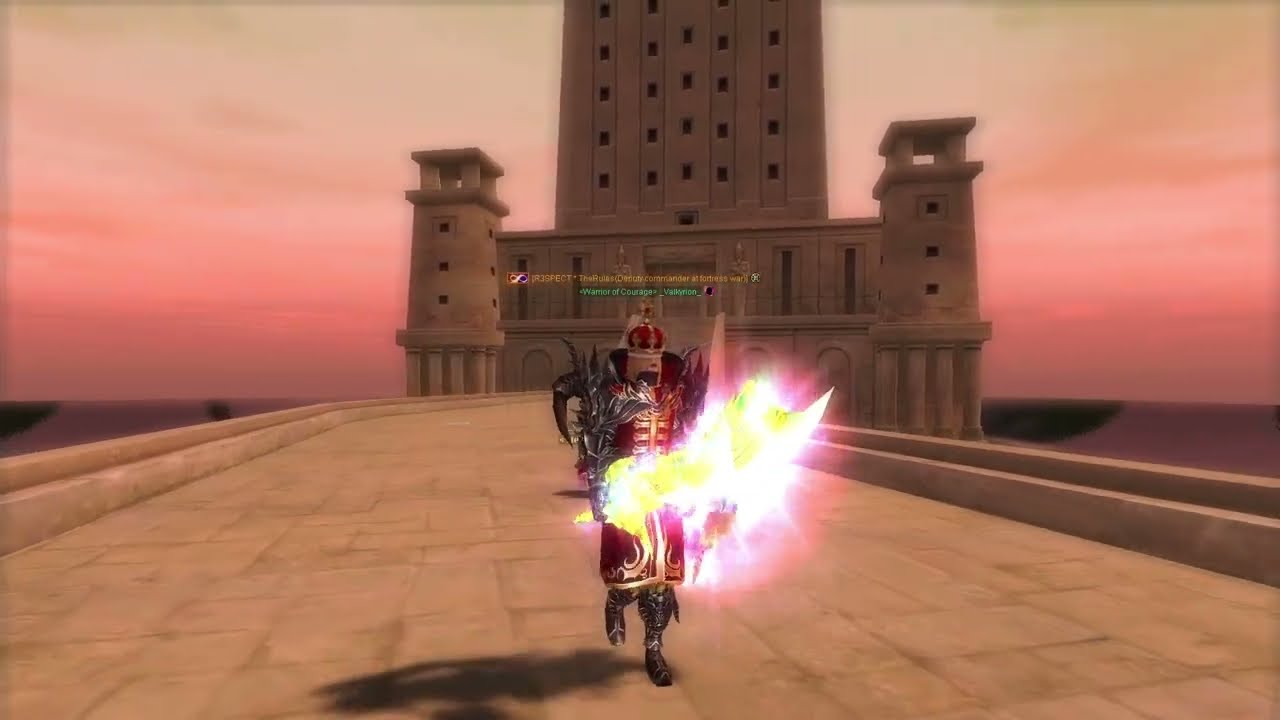 Silkroad PVP 120 CAP BLADER vs WARRIOR