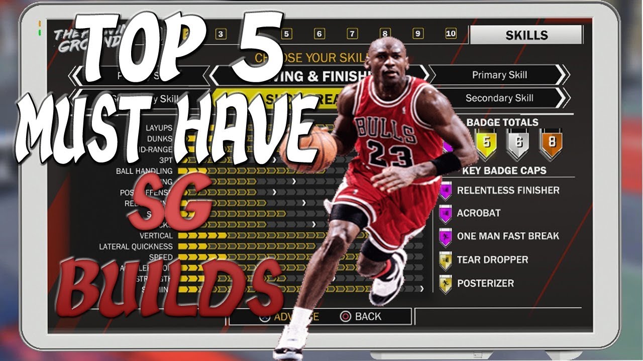 NBA 2K18 - Top 5 Must Have Shooting Guard Builds