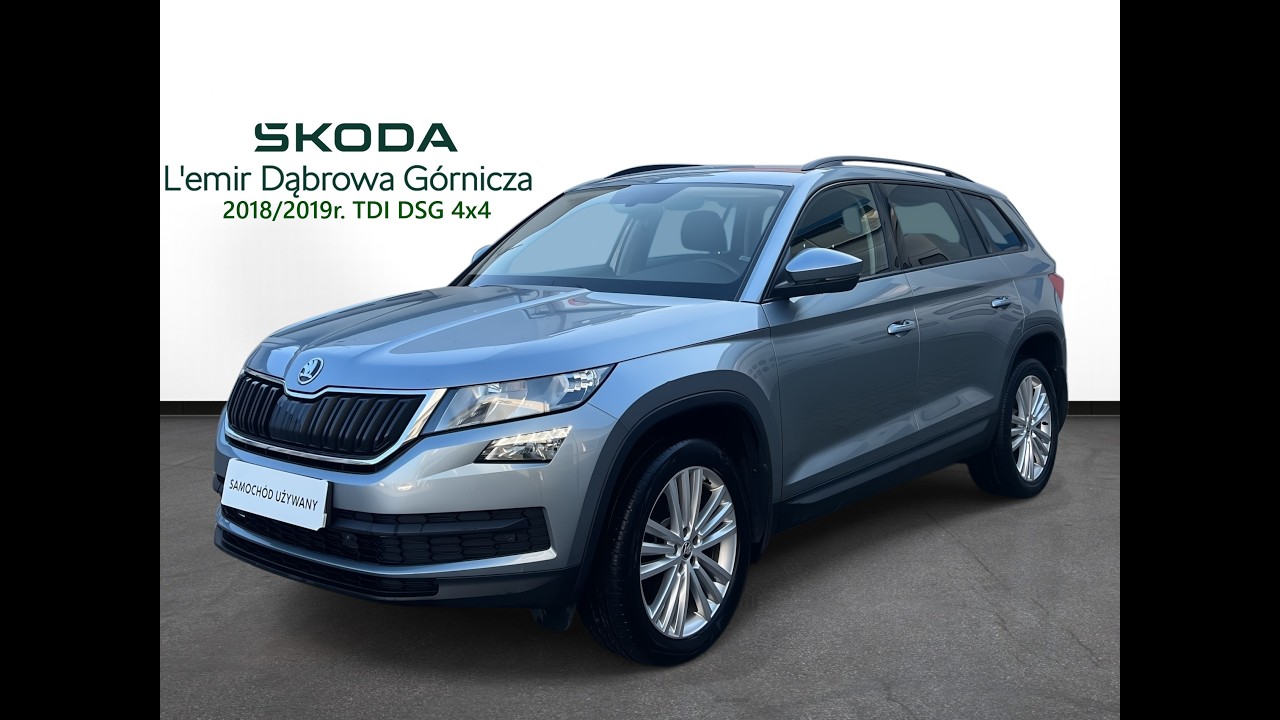 L'emir Skoda Kodiaq 2.0 TDI DSG 4x4 2018/2019r. FV 23%