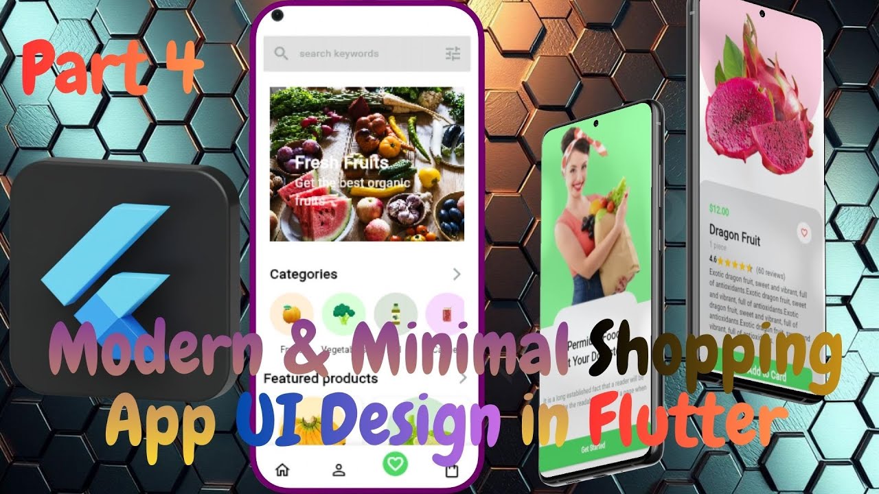 I Designed a Modern & Minimal Shopping App UI in Flutter  part-4