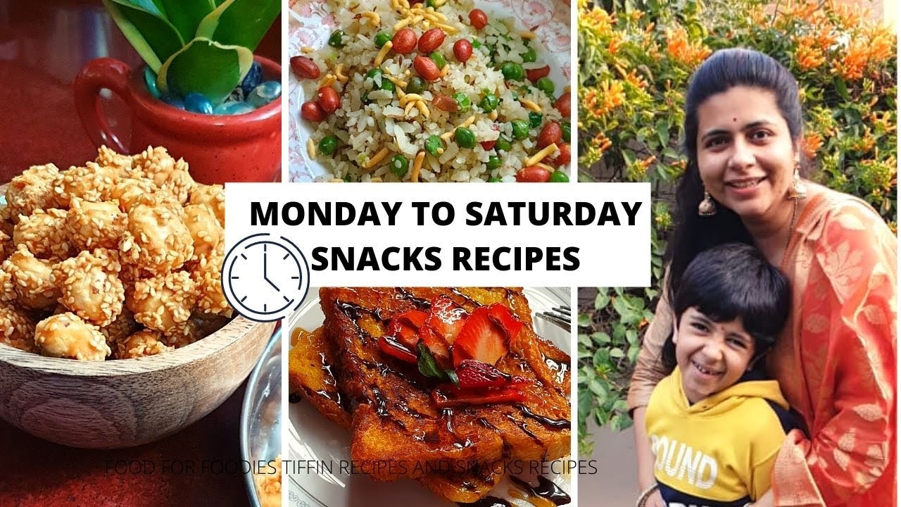Top 6 Snack Recipes for 4 PM | Easy and Quick Snack Recipes | Kid's recipes | After Office Recipes
