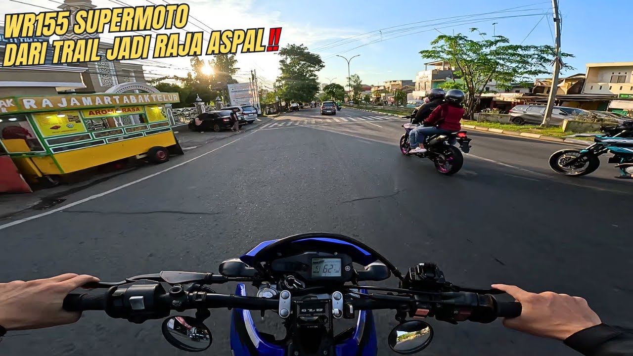 WR155 SUPERMOTO : Dari Trail Jadi Raja Aspal‼️