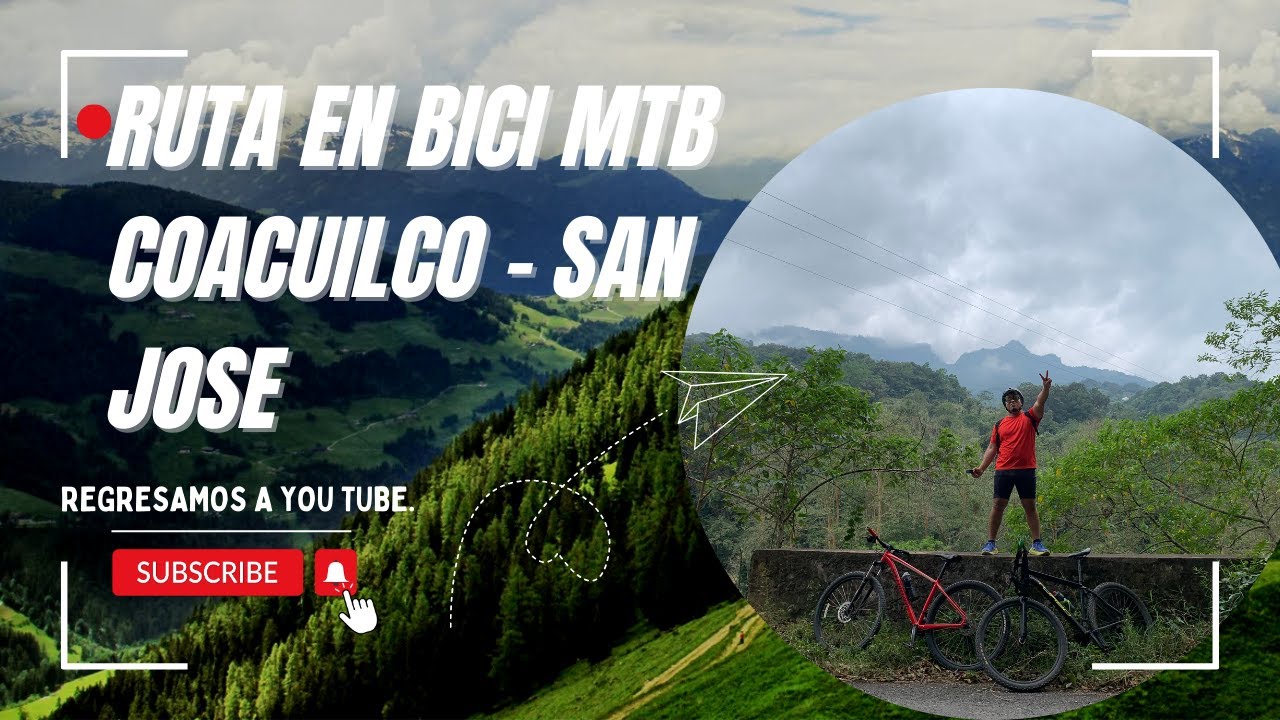 Salimos de ruta en Bici MTB Coacuilco San José Tlanchinol