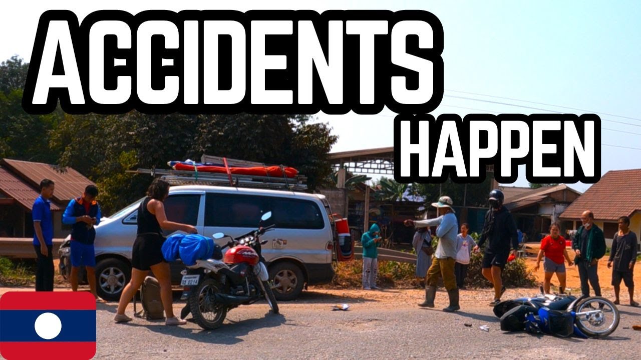 🇱🇦 Road from NA HIN to VIENTIANE | #71 LAOS | solo motorcycle travel Africa Twin