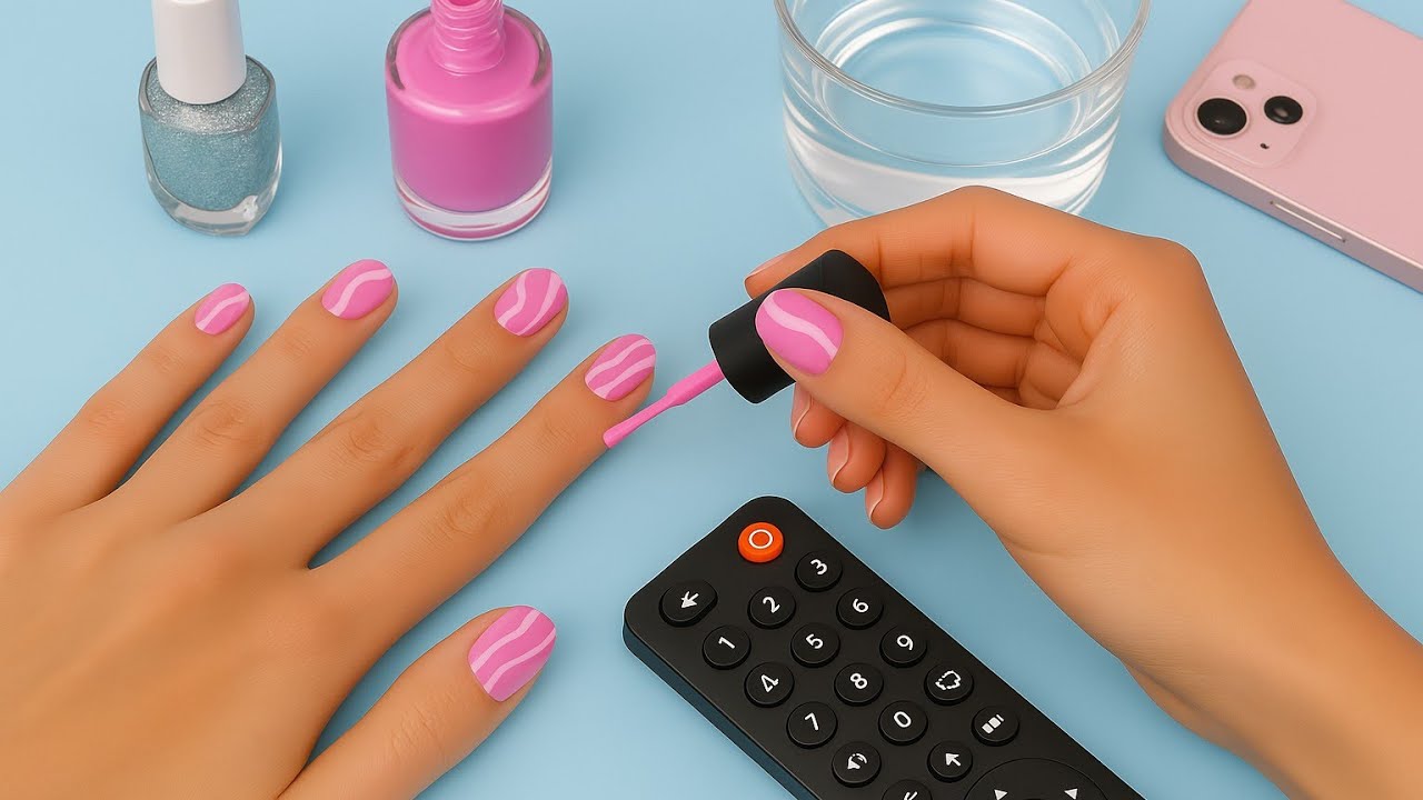 Ideas para Uñas Cortas Fáciles y Bonitas 2024 Paso a Paso #uñascortasymas