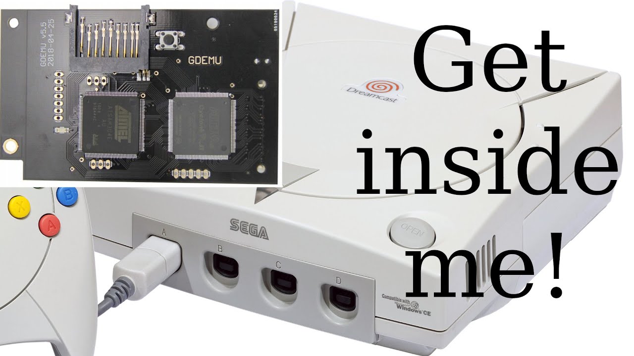 Установка Dreamcast GDEMU, быстрая и простая.