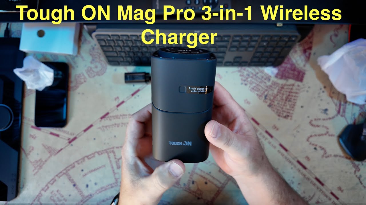Tough ON MagPro 3-in-1 Wireless Charger