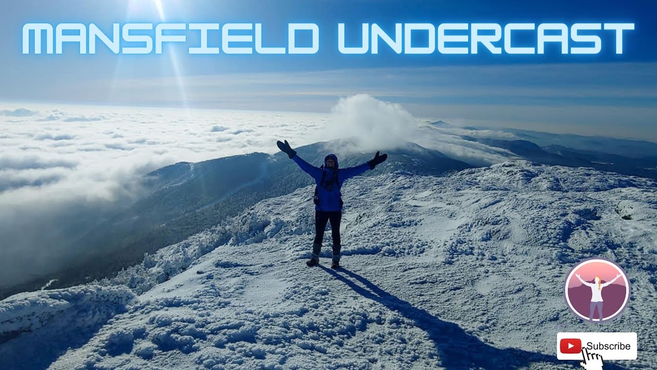 Mount Mansfield Undercast // Vermont Winter Hike 2021