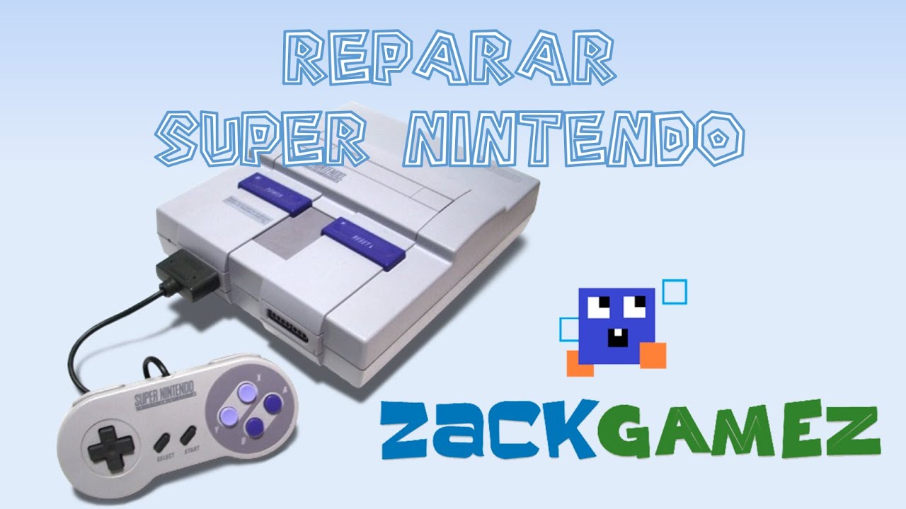 Reparar Super Nintendo (fusible y corriente)