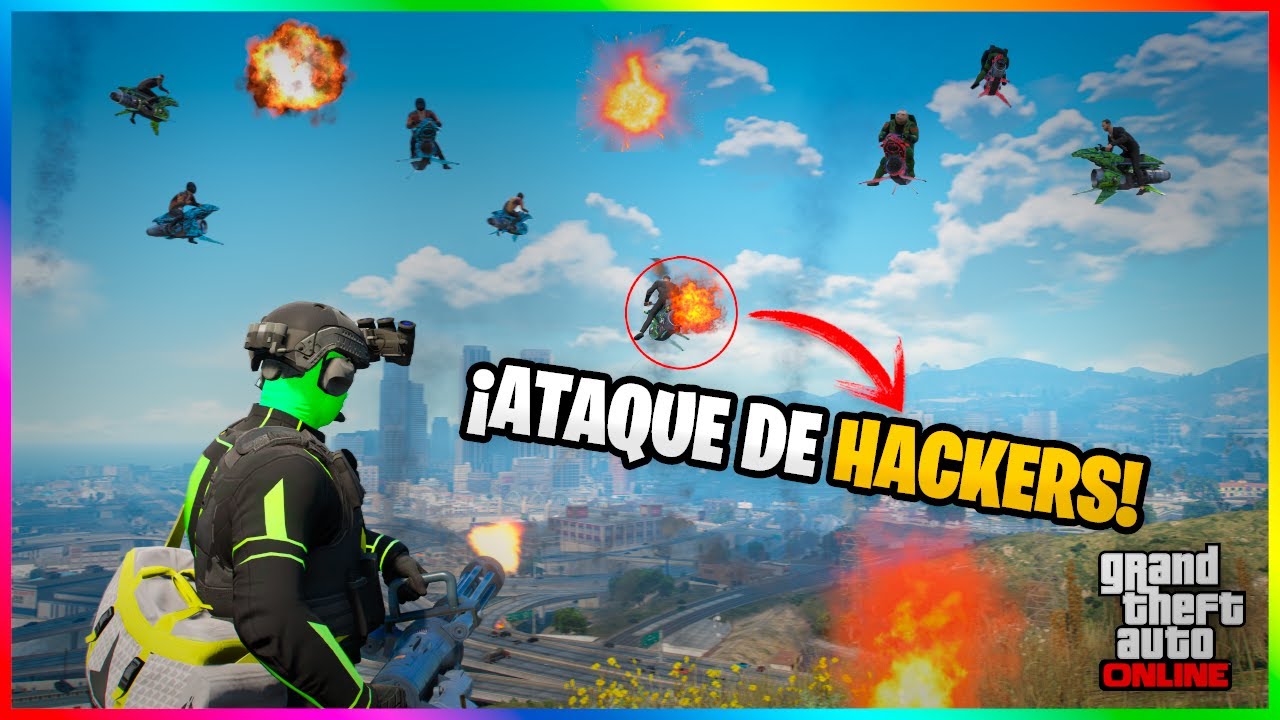 Fuimos atacados por un grupo de hackers en gta 5 online! | ESPECIAL 50K
