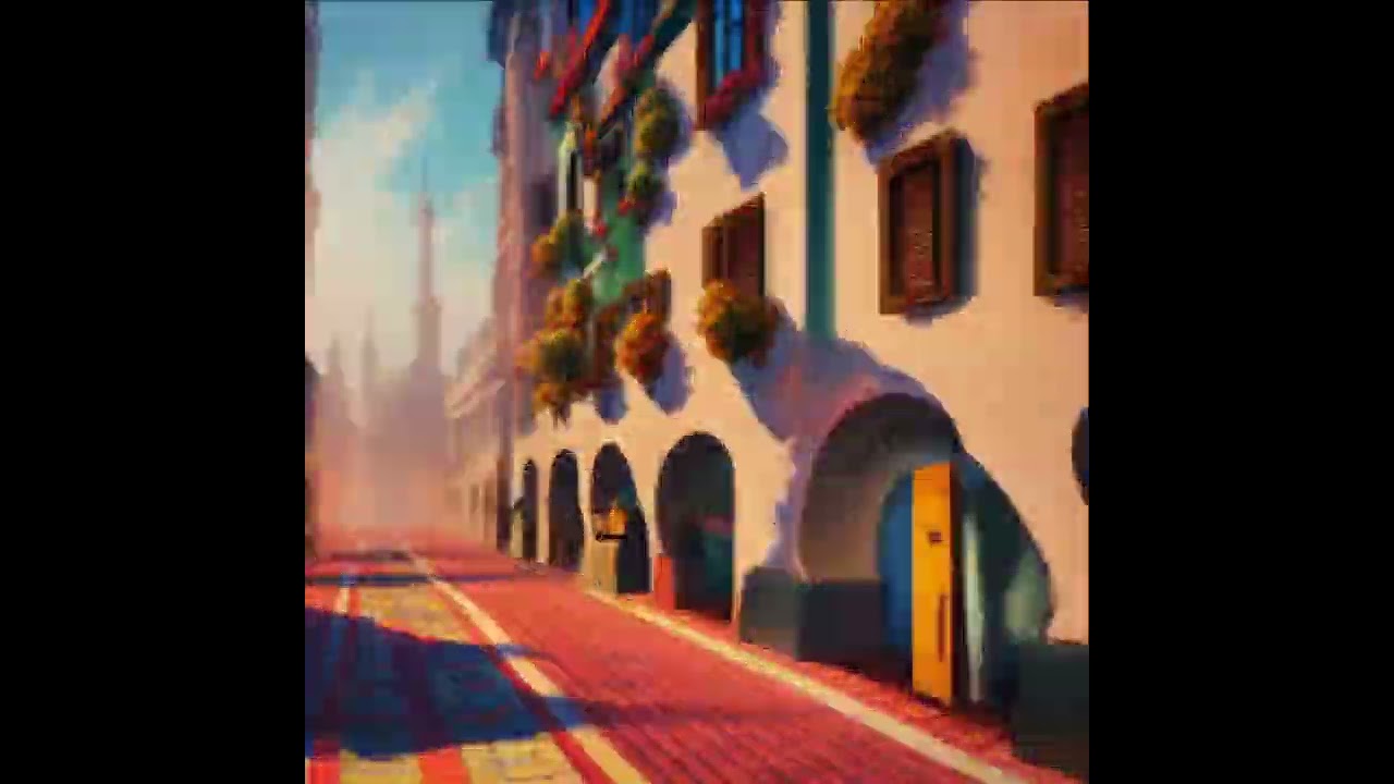 AI Animation | European city - seasons of the year | Stable Diffusion