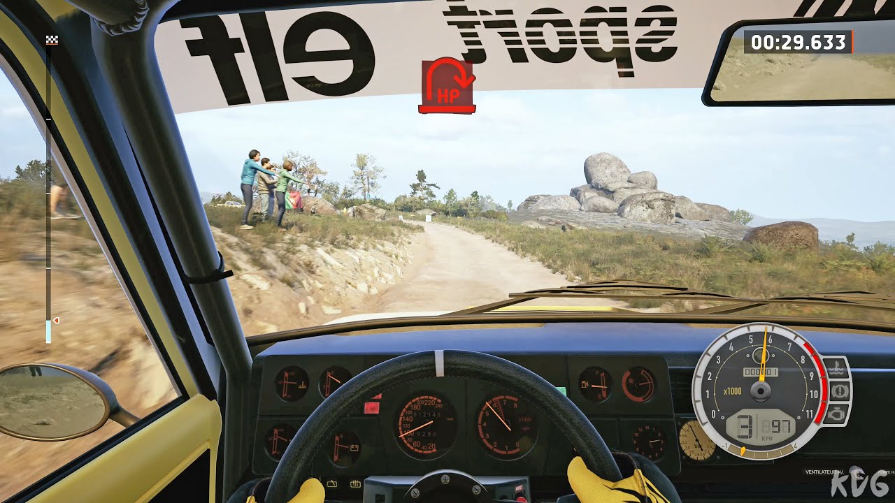 EA Sports WRC - Renault 5 Turbo 1983 - Cockpit View Gameplay (PC UHD) [4K60FPS]