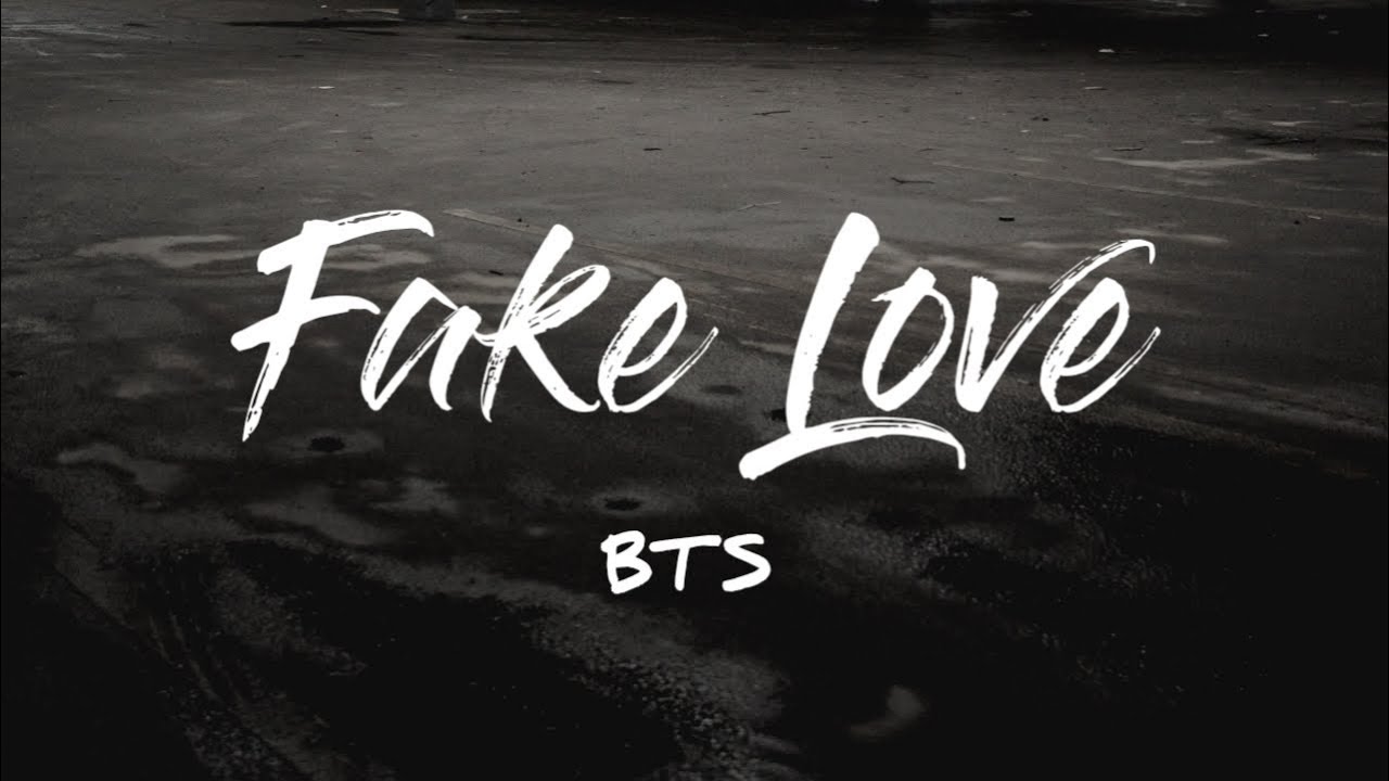 BTS - Fake Love KARAOKE Instrumental With Lyrics