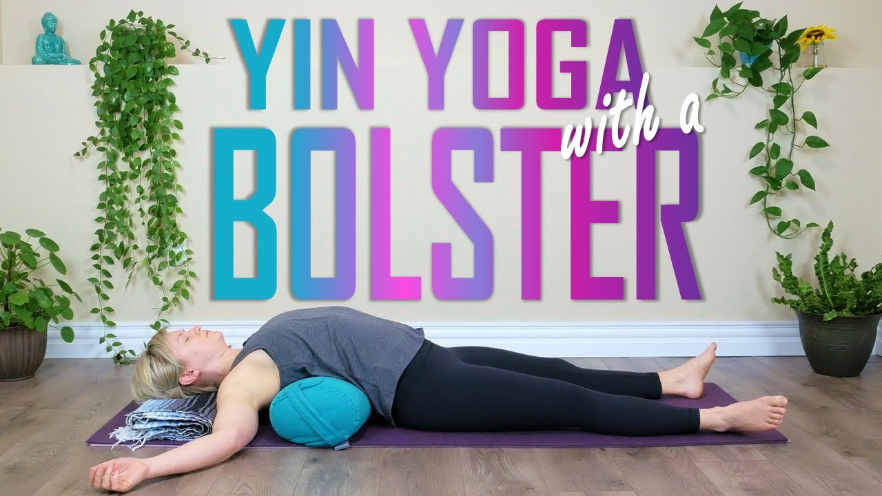 45 min Yin Yoga with a Bolster for Upper Body | Heart & Lung Meridians
