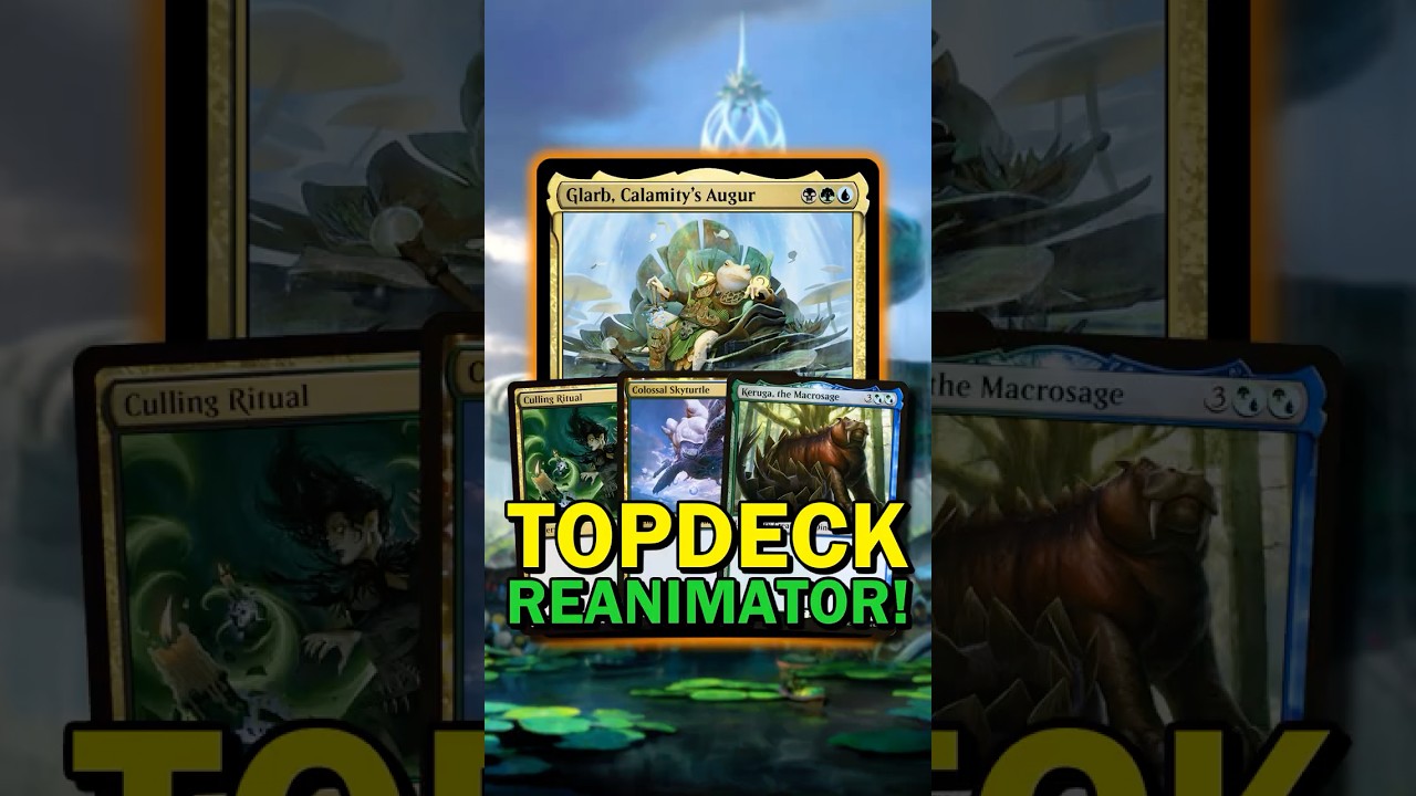 This FROG Reanimates Our ENTIRE Graveyard?! - Glarb, Calamity's Augur EDH
