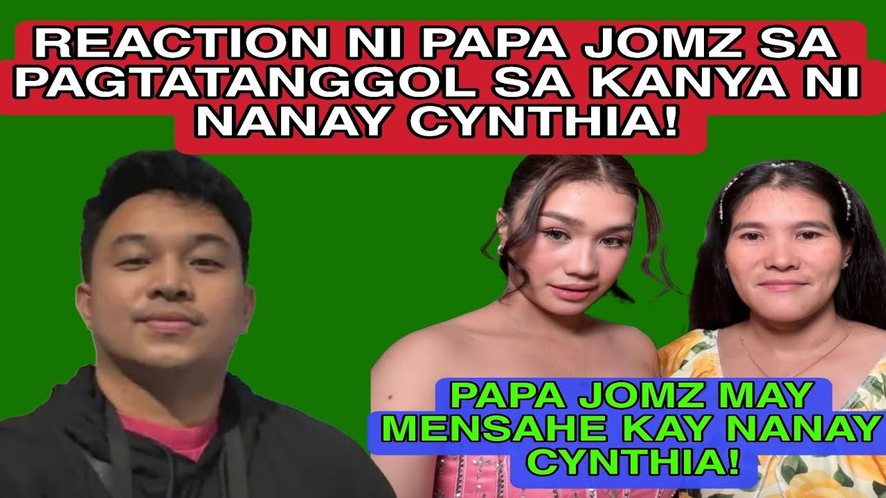 ANO ANG REAKSIYON NI PAPA JOMZ SA PAGTATANGGOL SA KANYA NI NANAY CYNTHIA? @JomarJacobOfficial 