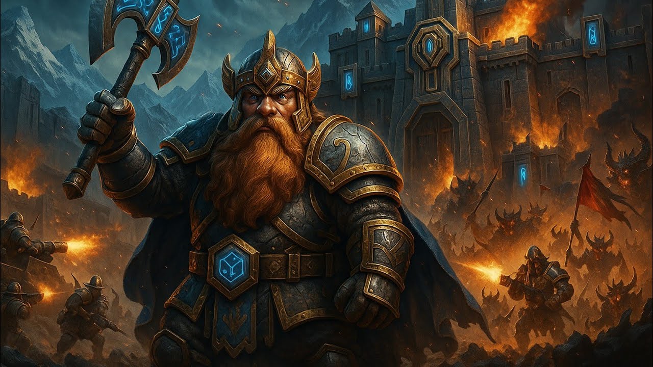 Warhammer III Total War Schlachtkommentar #01 - Zwerge gegen Terrakotta-Riesen