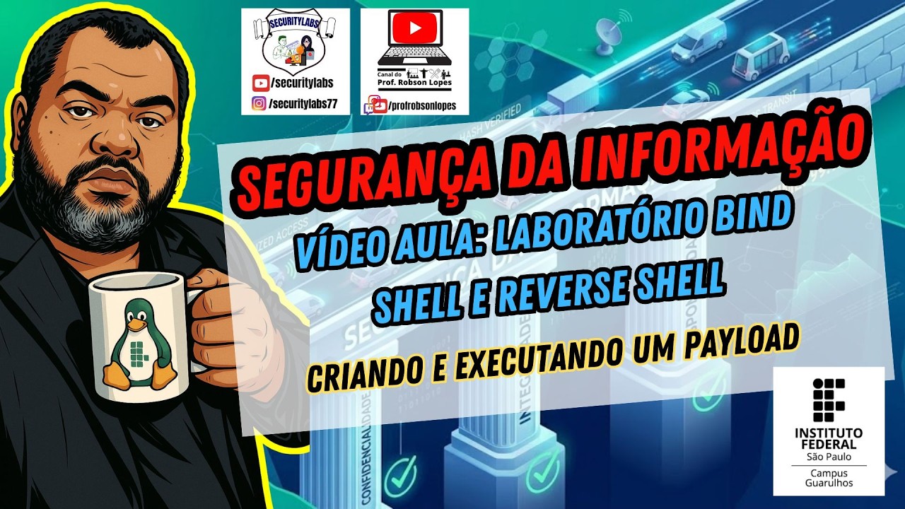 Bind Shell e Reverse Shell - Parte 2 - Executando payload | Segurança da Informação | Prof. Robson