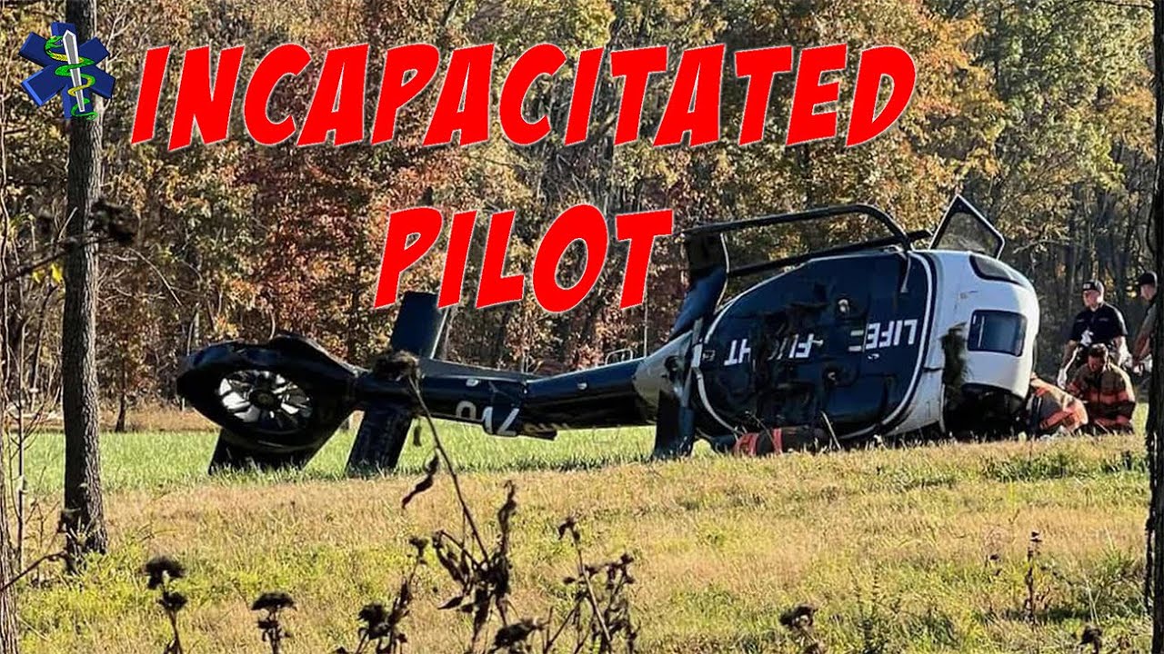 Flight Paramedic Crawls Up Front to Land Medical Helicopter | Vanderbilt LifeFlight