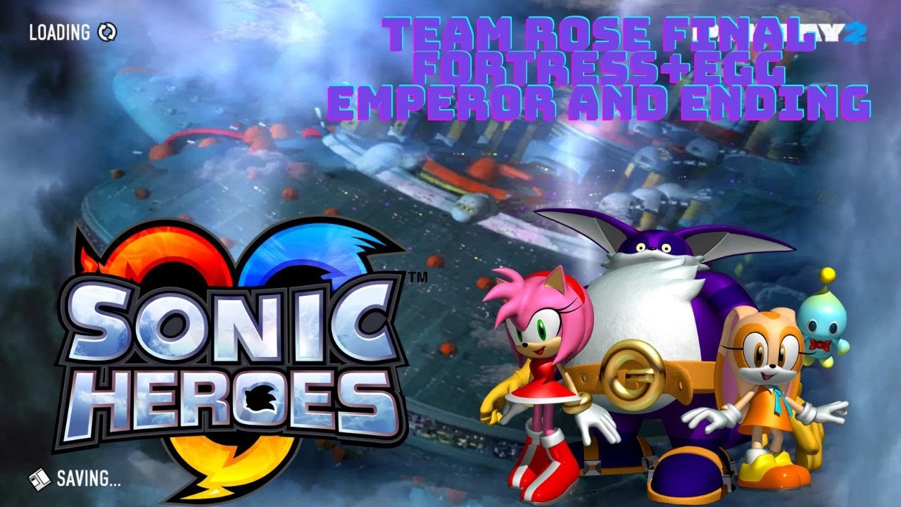 Sonic Heroes PC Playthrough Gameplay (2160p) Part 47 - Team Rose Final Fortress + Egg Emperor