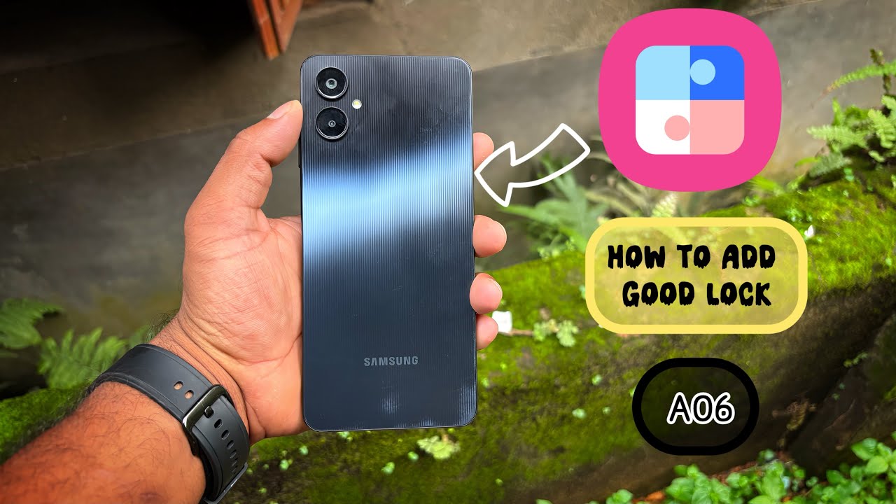 How to install Good lock On A06 #viralvideo #techtech #smartphone