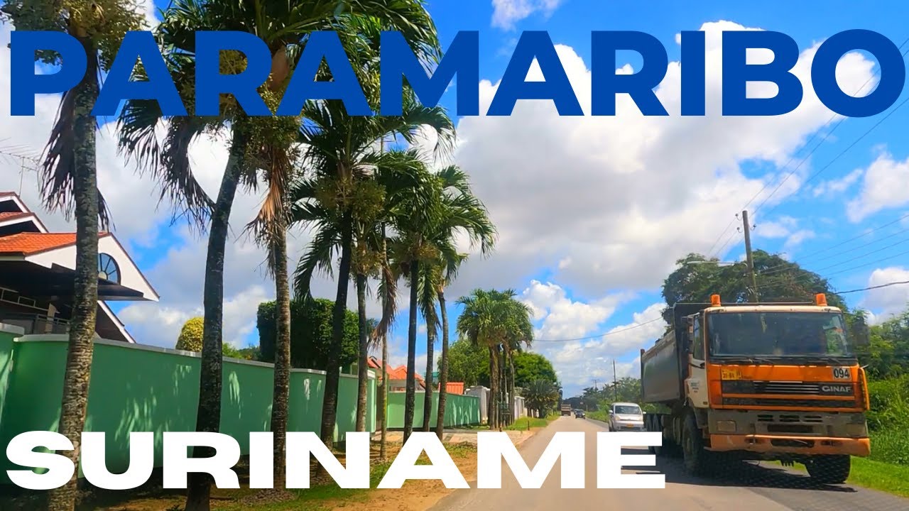 Paramaribo Suriname Driving Nord