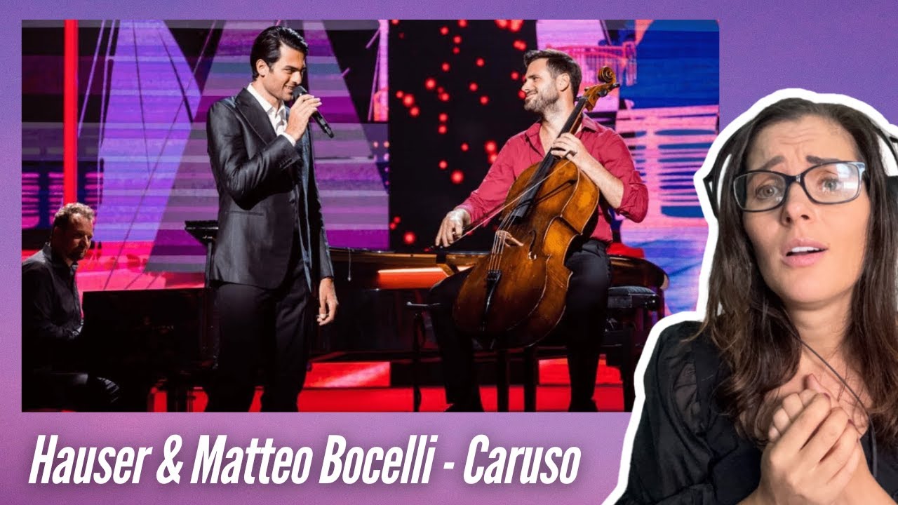 HAUSER & Matteo Bocelli - Caruso (Live at Virtuosos, Lucio Dalla Cover) | Music Reaction |