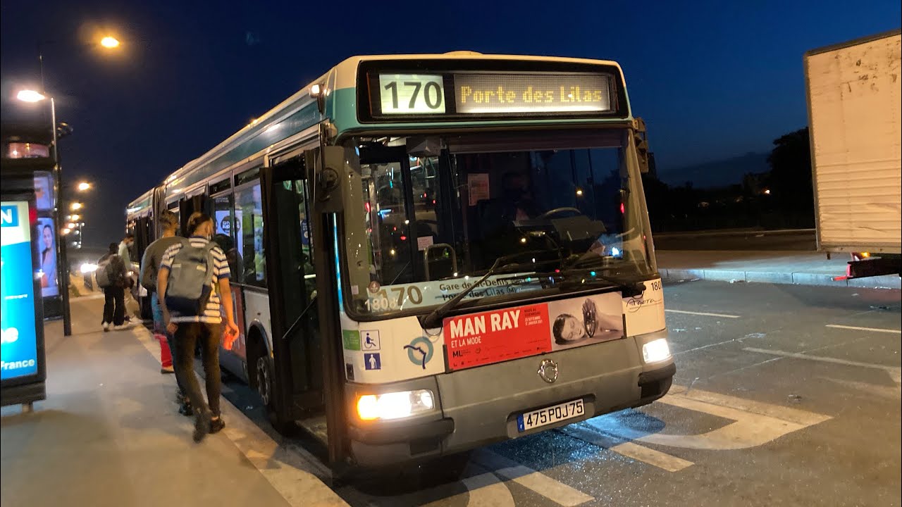 Bus RATP — Ligne 170 — AGORA L €3 — N•1808