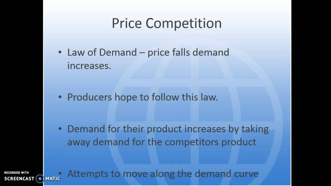Price & Non Price Competition