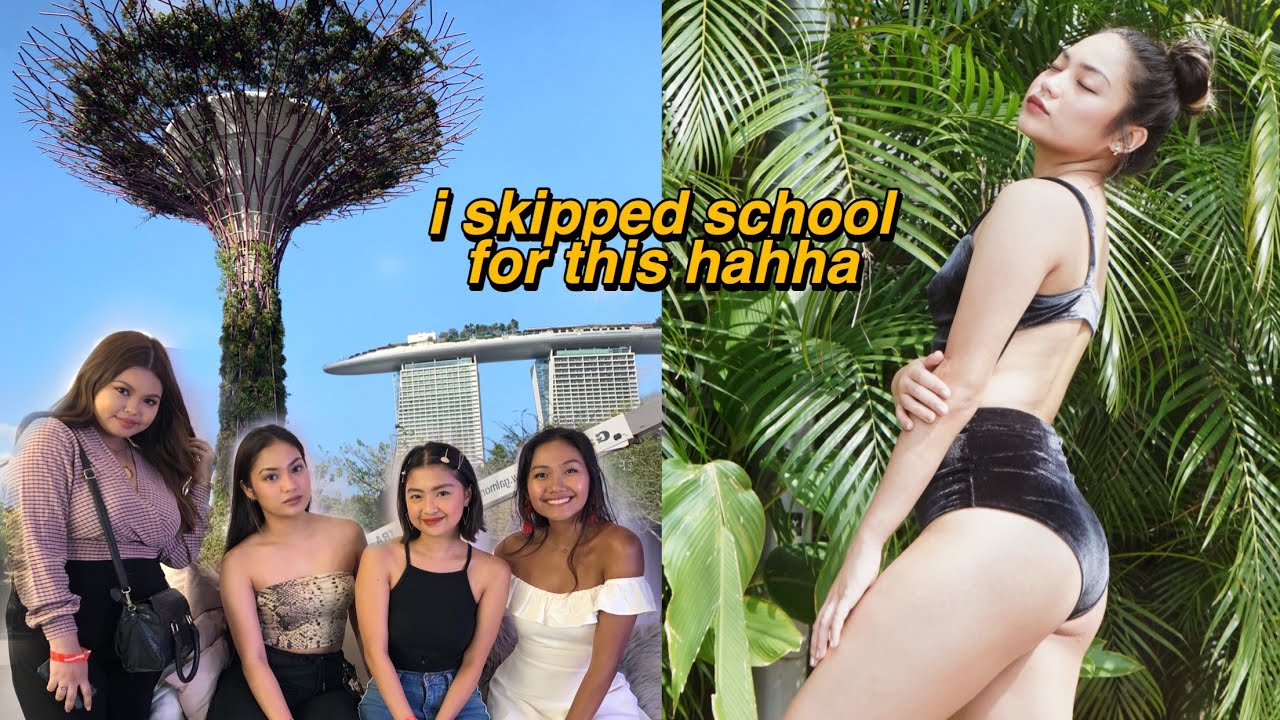 VLOG: first time to ride a plane ✈️  singapore vlog!